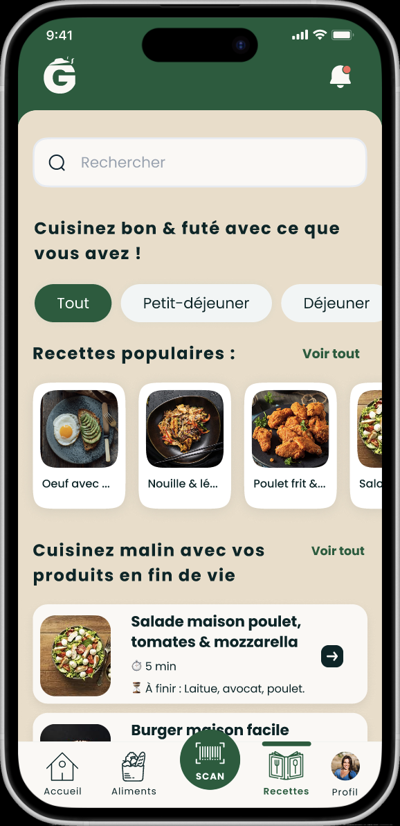 Assiette de croquettes de légumes maison préparées avec des restes alimentaires pour éviter le gaspillage